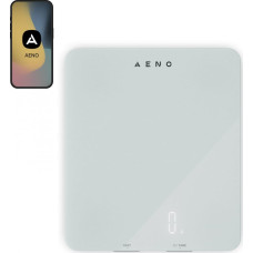 Aeno Waga kuchenna Aeno AENO Kitchen Scale KS1S Smart, Max load - 8 kg, Bluetooth, 10,000+ products & meals, 25 indicators analysis, Coffee mode, 6 unit conversion: kg, g, lb, fl, oz, ml, Material - glass