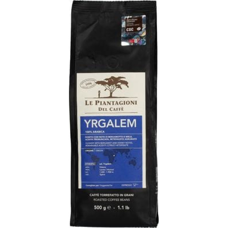 Le Piantagioni Del Caffe Kawa ziarnista Le Piantagioni del Caffe Etiopia Yrgalem 500 g