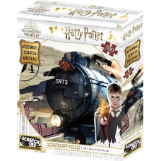 Wizarding World Harry Potter: Magiczne puzzle-zdrapka - Hogwart Express (500 elementów)