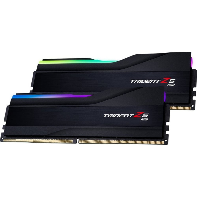 G.skill DIMM 96 GB DDR5-5600 (2x 48 GB) Dual-Kit (schwarz, F5-5600J4040D48GX2-TZ5RK, Trident Z5 RGB, INTEL XMP)