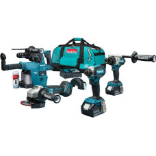 Makita Zestaw elektronarzędzi Makita 10-elementowy (DLX4155TX1)