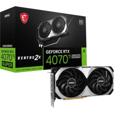 MSI Karta graficzna MSI GeForce RTX 4070 Ti SUPER Ventus 2X OC 16GB GDDR6X