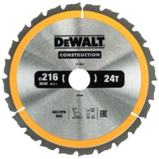 Dewalt Piła tarczowa 216x30mmx24z - DT1952-QZ