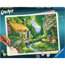 Ravensburger CreArt Premium: Domek nad rzeką