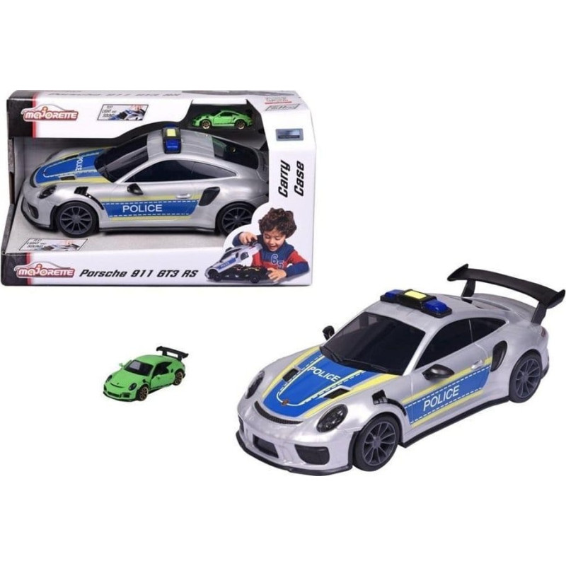 Majorette Porsche policja + 1 pojazd