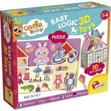 Noname Carotina Baby Logic 3D zabawki puzzle układanka 92543 LISCIANI