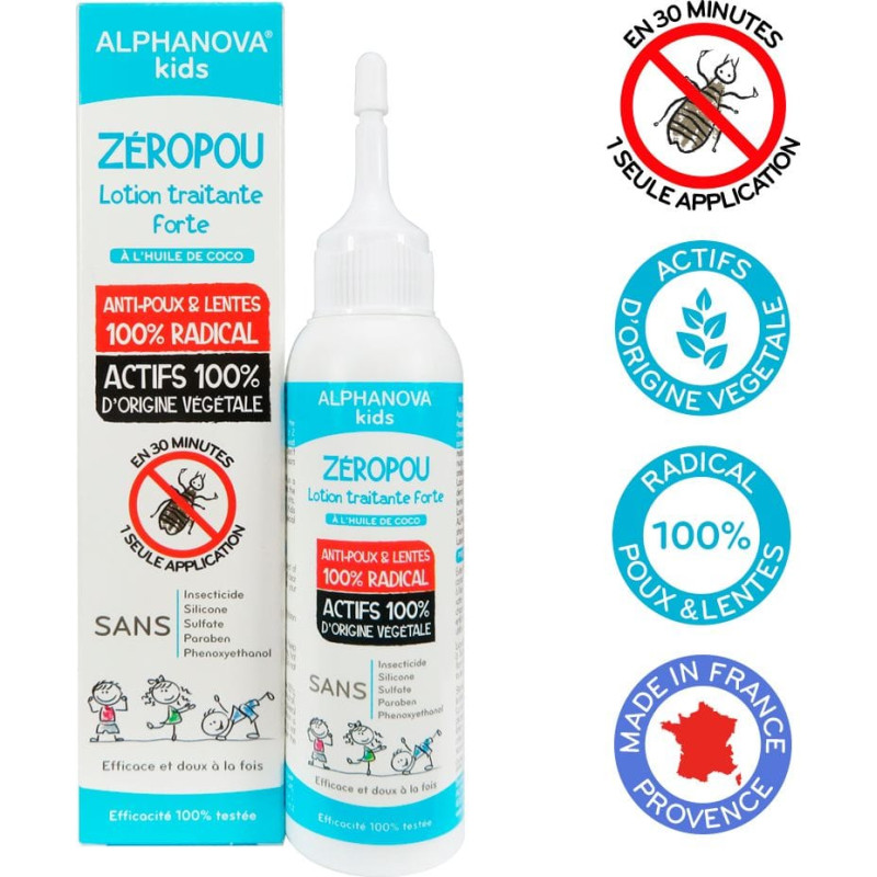 Alphanova Kids Balsam na wszy i ich larwy z olejem kokosowym 100ml