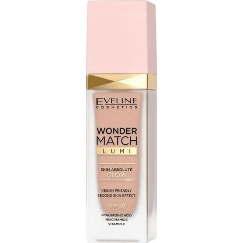 Eveline Kolorowka Eveline Wonder Match Lumi Podkład rozświetlający nr 20 Nude  30ml