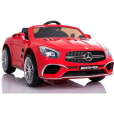 Leantoys Pojazd na Akumulator Mercedes SL65 LCD Czerwony