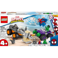 Lego 10782 Marvel Spidey und seine Super-Freunde: Hulks und Rhinos Monster Truck-Duell