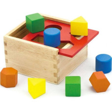 Viga Toys Drewniany Sorter Kształtów Kolorowe Figury Viga Toys