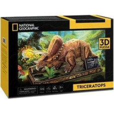 Cubic Fun PUZZLE 3D NATIONAL GEOGRAPHIC TRICERATOPS