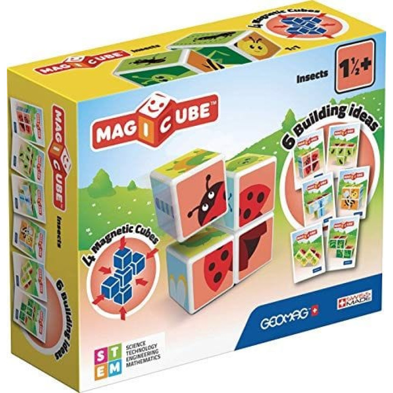 Geomag Geomag Magicube Insects - 8400121