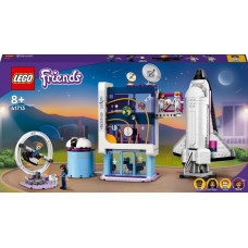 Lego 41713 Friends Olivias Raumfahrt-Akademie (Mit Raumschiff Space Shuttle und Astronauten-Figuren)