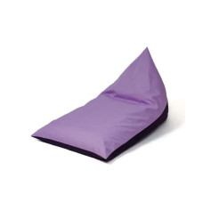 Go Gift Sako sack pouffe Mattress purple-black XXL 160 x 80 cm