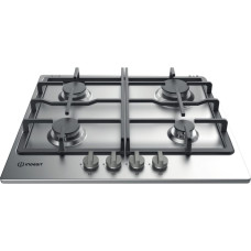 Indesit THP 641 IX/I hob Stainless steel Built-in 58 cm Gas 4 zone(s)