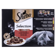 Sheba Selection in Sauce Juicy Flavors 12 x 85 g