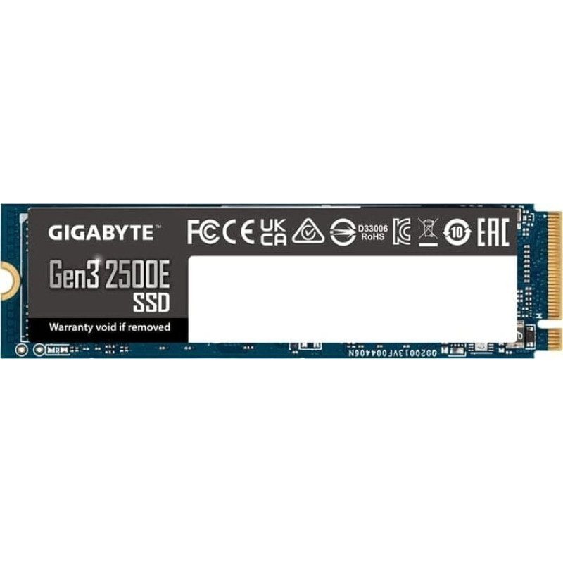 Gigabyte Gen3 2500E SSD 2 TB (PCIe 3.0 x4, NVMe 1.3, M.2 2280)