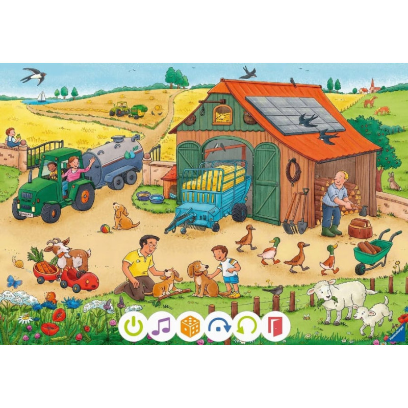 Ravensburger Ravensburger Tiptoi puzzle for little explorers: Farm