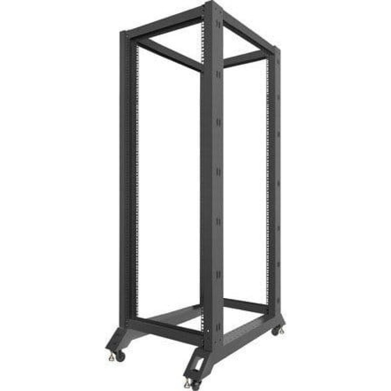 Lanberg Stojak Open rack 32U 600x1000 czarny