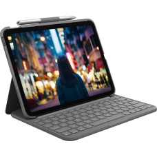 Logitech Slim Folio Keyboard for Apple iPad 10.9 graphite QWERTZ DE