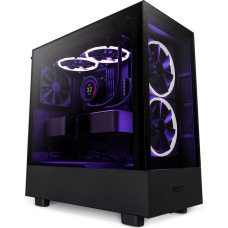 Nzxt H5 Elite All Black (schwarz, Tempered Glass)