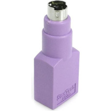 Startech Adapter USB StarTech USB - PS/2 Fioletowy  (GC46FMKEY)