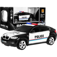 Ramiz Auto 1:24 R/C Licencjonowany Radiowóz Bmw X6 Policja Czarny