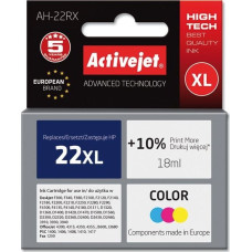 Activejet HP Activejet Ink Cartridge AH-22RX, COMPATIBLE WITH HP 22XL C9352A;  Premium;  18 ml;  colour. Prints 10% more.