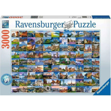 Ravensburger Ravensburger Puzzle 3000el 99 widoków Europy uniwersalny