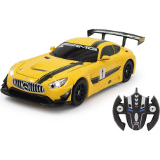 Jamara Mercedes AMG GT3, transformers, 1:14, 2,4GHz, żółty (410029)