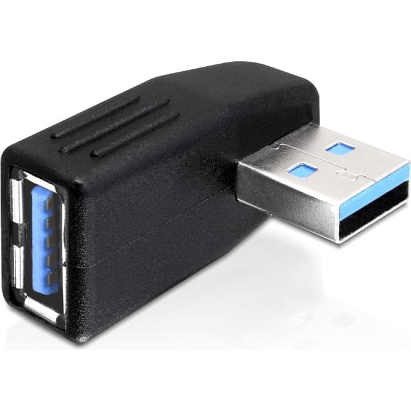 Delock Adapter USB Delock USB - USB Czarny  (65342)
