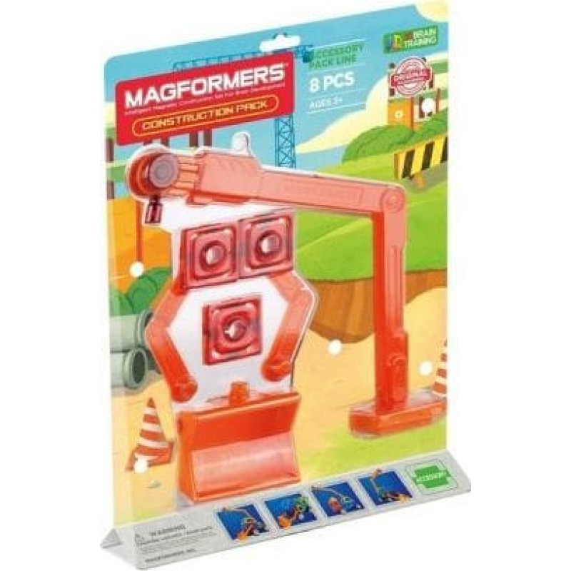 Magformers Akcesoria do klocków magnetycznych Dźwig (798006)