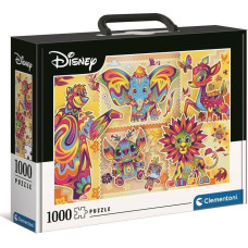 Clementoni CLE puzzle 1000 Brief Case Disney Classic 39677