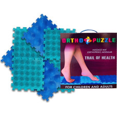 Wader Polesie 97569 Mata do masażu ortopedyczna modułowa ORTHO PUZZLE Jeżyki