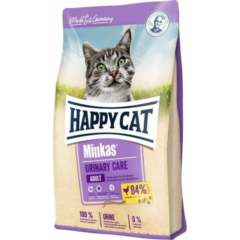 Happy Cat Minkas Urinary Care - zdrowe nerki, drób 10 kg