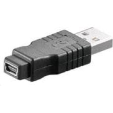 Premiumcord Adapter USB PremiumCord miniUSB - USB Czarny  (kur10)