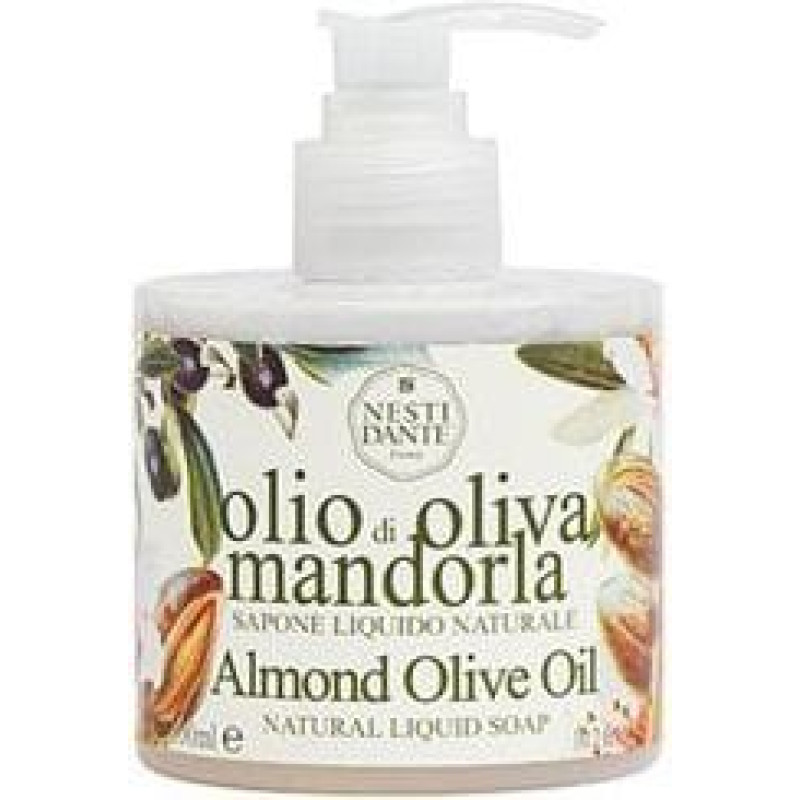 Nesti Dante Olio Di Oliva Mandorla Almond Olive Oil Natural Liquid Soap 300ml