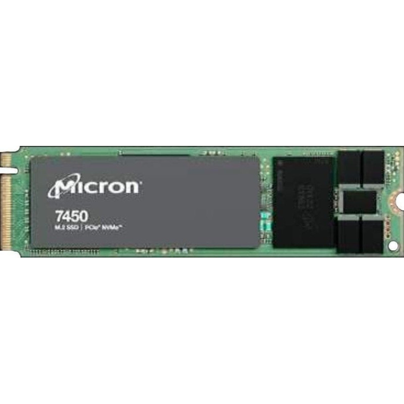 Micron Dysk serwerowy Micron Micron 7450 PRO MTFDKBA480TFR-1BC1ZABYY 480 GB 0,91 DWPD M.2 2280 PCIe 4.0 NVMe SSD