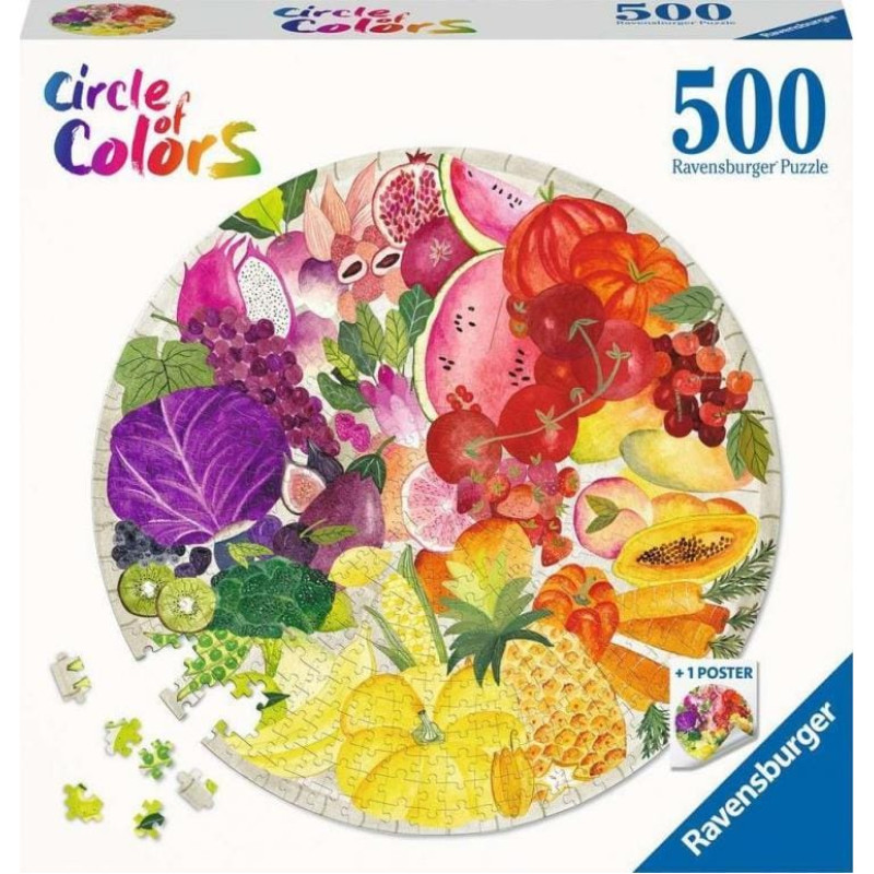 Ravensburger Puzzle 500 Owoce i warzywa