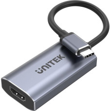 Unitek Adapter USB Unitek V1414A USB-C - HDMI Srebrny  (V1414A)