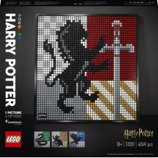 Lego Art Harry Potter Herby Hogwartu (31201)