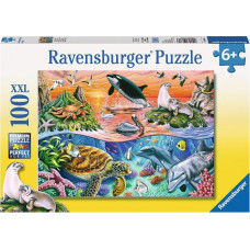 Ravensburger Puzzle 100 elementów XXL - Ocean