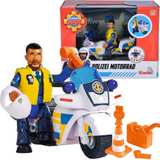 Simba Figurka Simba Strażak Sam - Motor policyjny i Malcolm (9251092)