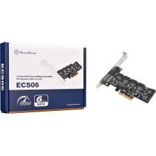 Silverstone Kontroler SilverStone PCIe 3.0 x4 - 6x SATA III (SST-ECS06)