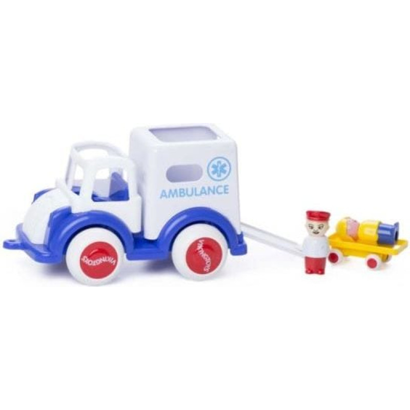 Viking Toys Auto Jumbo Ambulance Z Figurkami P.6 (045-1257)