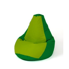 Go Gift Sako bag pouffe Pear green-light green XXL 140 x 100 cm