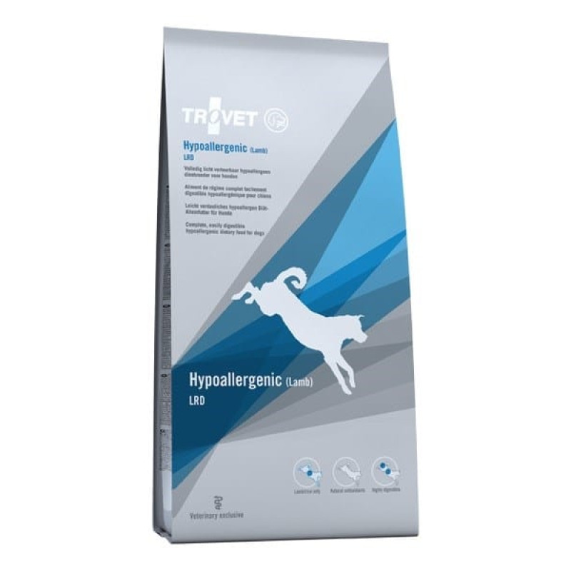 Trovet Hypoallergenic LRD with lamb - dry dog food - 12.5 kg