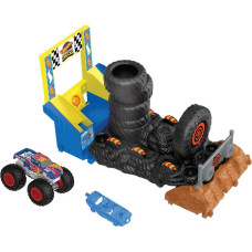 Mattel Hot Wheels Monster Trucks Arena Smashers Race Ace Smash Race Challenge playset