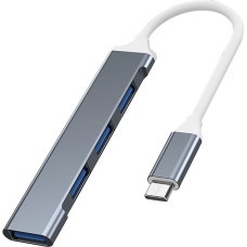 Vakoss HUB USB-C TC-4125X 1XUSB 3.0 3XUSB 2.0